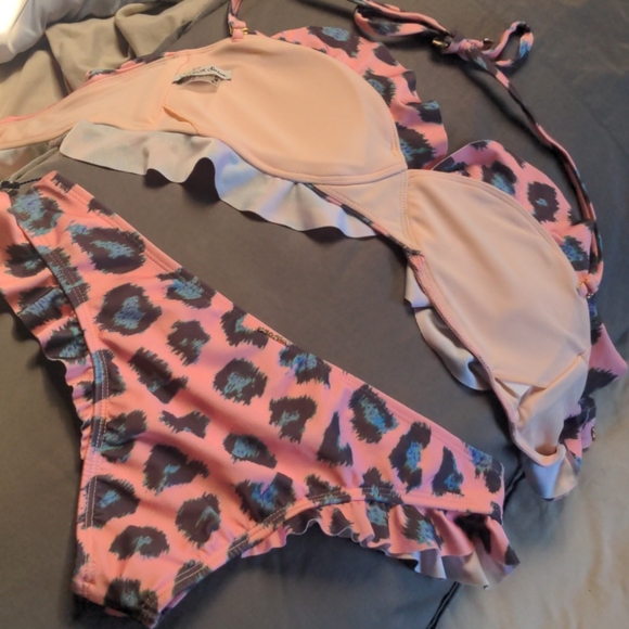 Wildfox pink leopard bikini - Picture 4 of 5